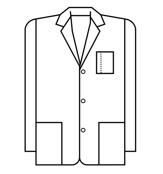 Meta Unisex 30" Consultation Labcoat - Fiumara Medical