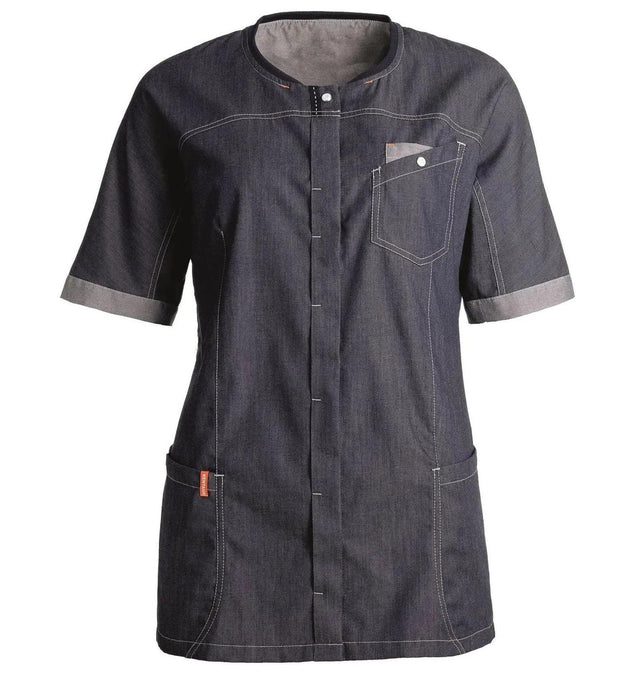 Kentaur Ladies Round Neck Functional Shirt Dark Ocean