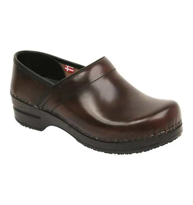 Sanita Men's Professional Cabrio Medical Clog brown - main