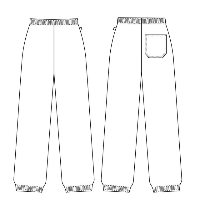 Kentaur Unisex Elastic Jogging Pant Sketch