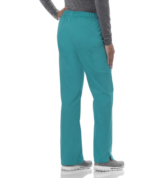 Fundamentals Ladies Cargo 2 Pocket Pant - Back Teal