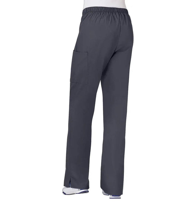 Fundamentals Ladies Cargo 2 Pocket Pant - Back Charcoal