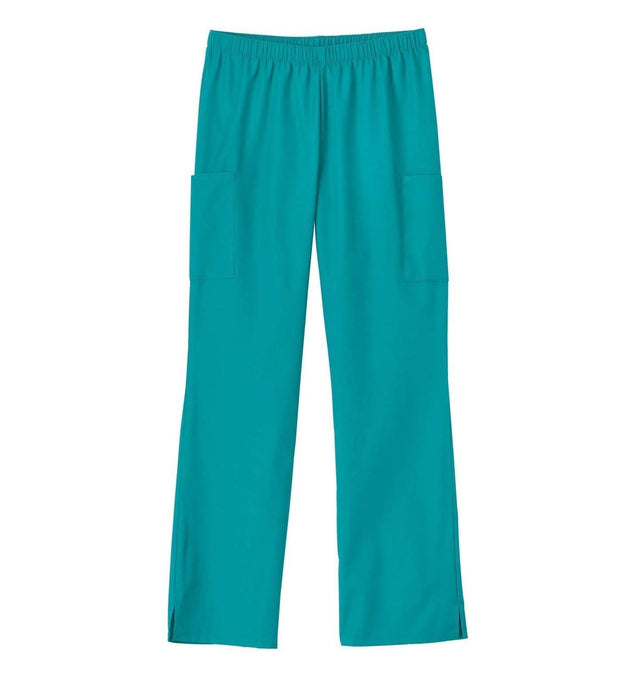 Fundamentals Ladies Cargo 2 Pocket Pant - Front Teal