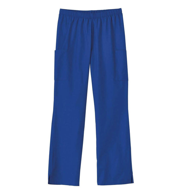 Fundamentals Ladies Cargo 2 Pocket Pant - Front Galaxy Blue