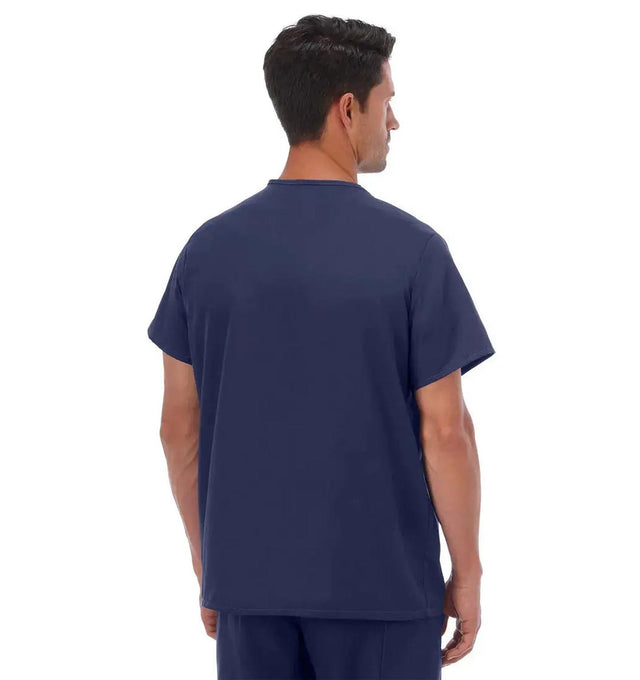 Fundamentals Unisex One Pocket Top - Back Navy