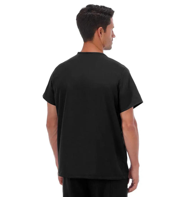 Fundamentals Unisex One Pocket Top - Back Black