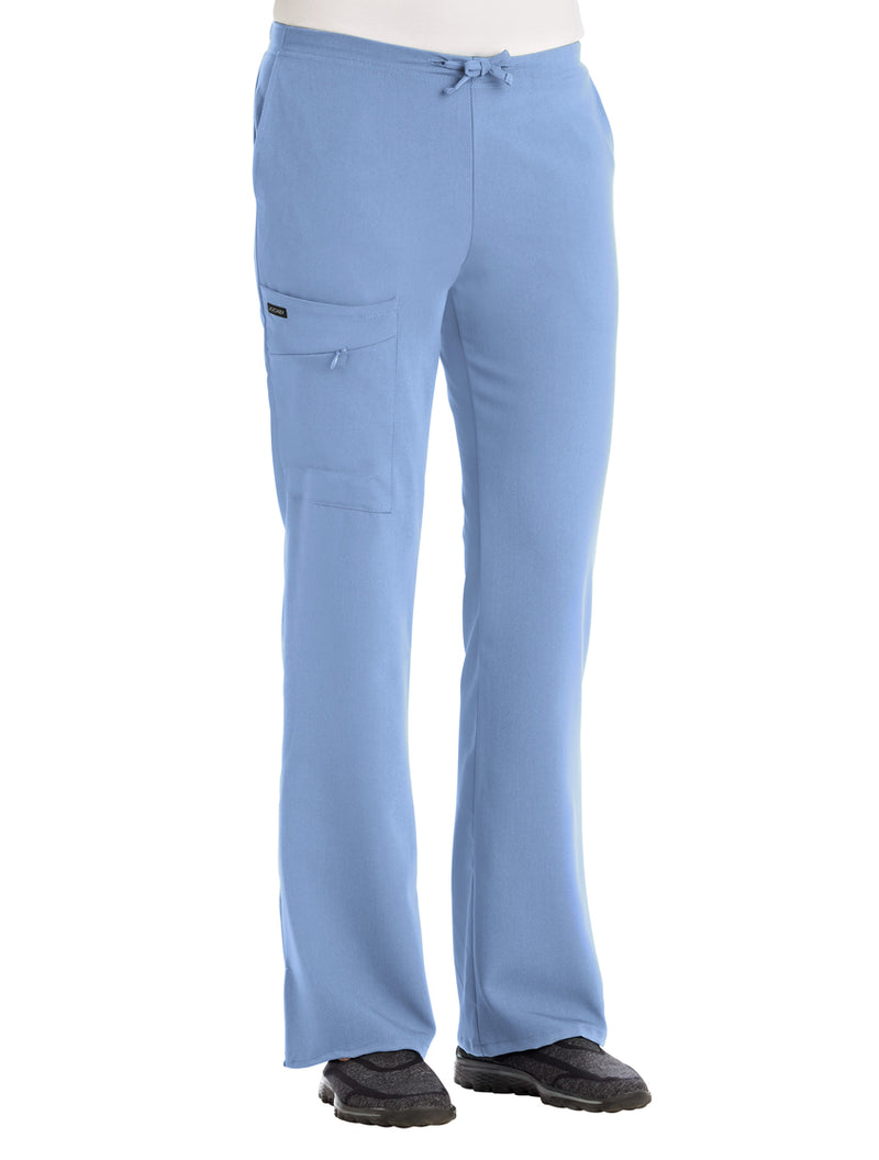 Jockey Ladies Favorite Fit Pant- Main Image Ceil Blue