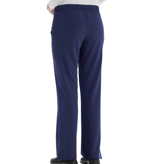 Jockey Ladies Extreme Comfy Pant in Petite & Tall Sizing - Back New Navy