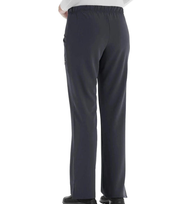Jockey Ladies Extreme Comfy Pant in Petite & Tall Sizing - Back Charcoal