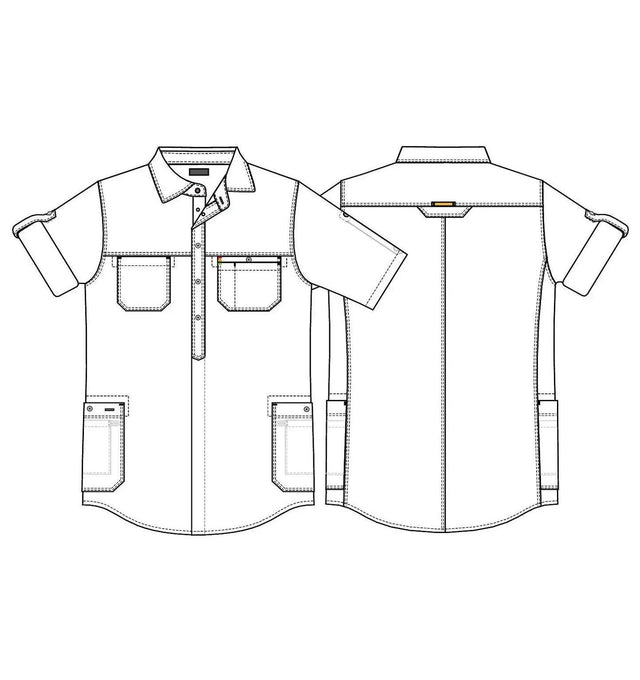 Kentaur Unisex Shirt Collar Sketch