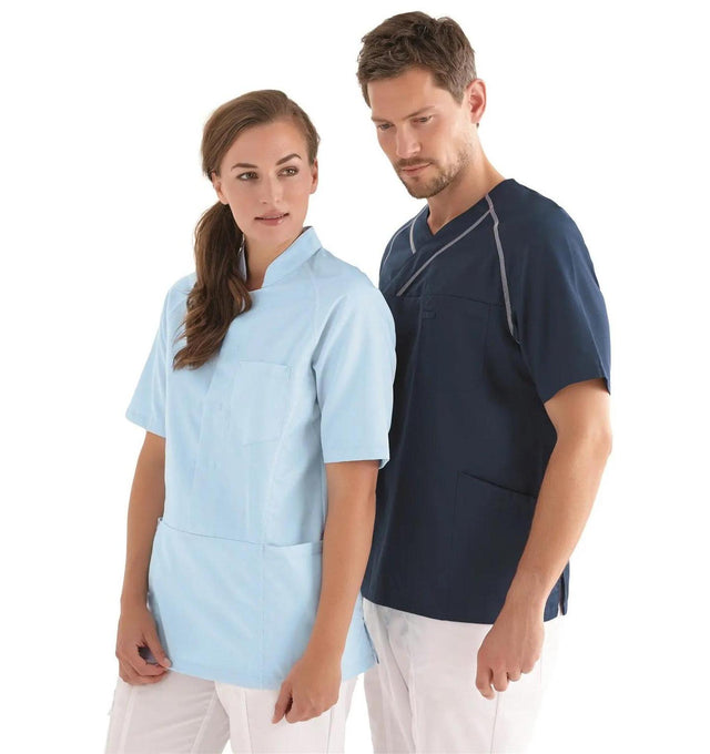 Kentaur Unisex Smock V-NeckTop Navy Style