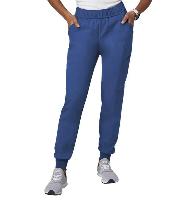 Meta Scrubs 15210 Ladies Distal Jogger Pant Royal-front