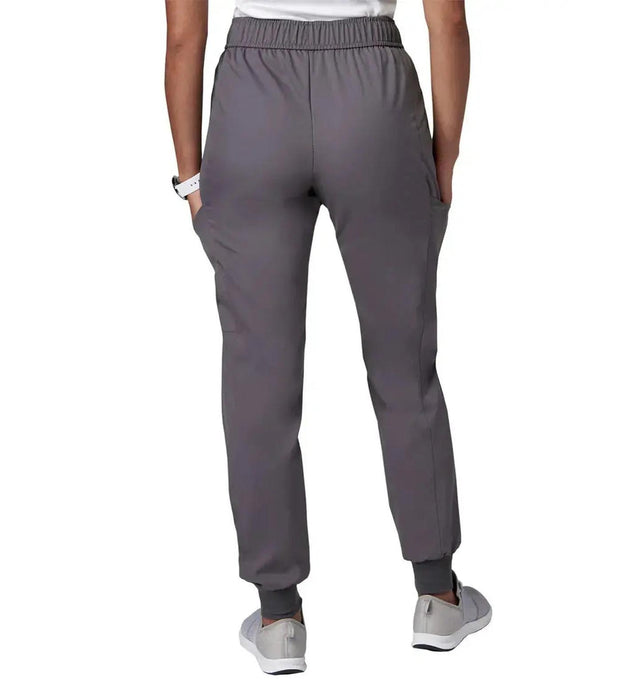 Meta Scrubs 15210 Ladies Distal Jogger Pant Pewter-back