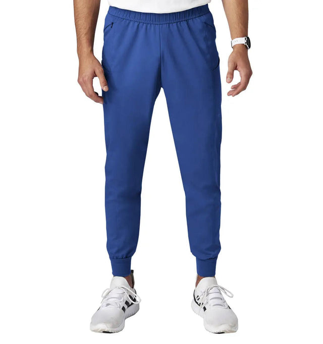 Meta Scrubs 15211 Men's Axis Jogger Pant Royal-front