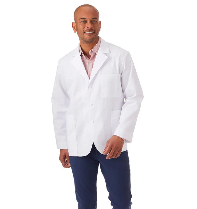Meta Unisex 30" Consultation Labcoat - Model Image