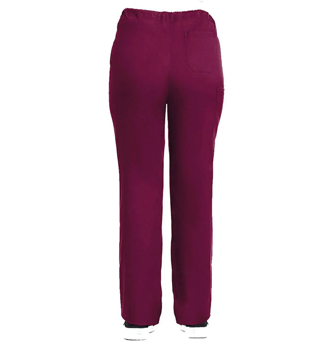 Unisex Basic Pant Wine Back