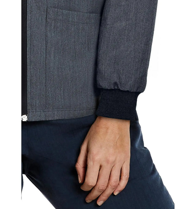 Comfy Warm-Up Jacket Heather Grey