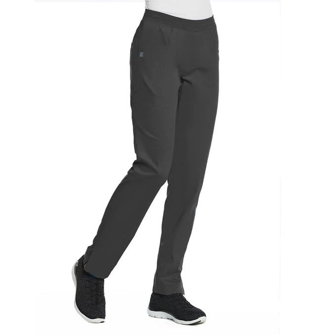 Sporty & Comfy Full Elastic Waist Pant Charcoal