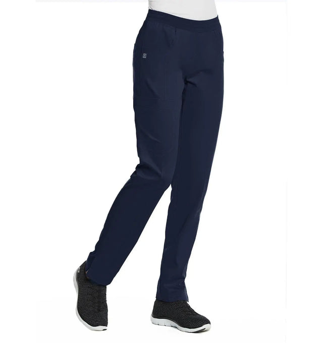 Sporty & Comfy Full Elastic Waist Pant Navy