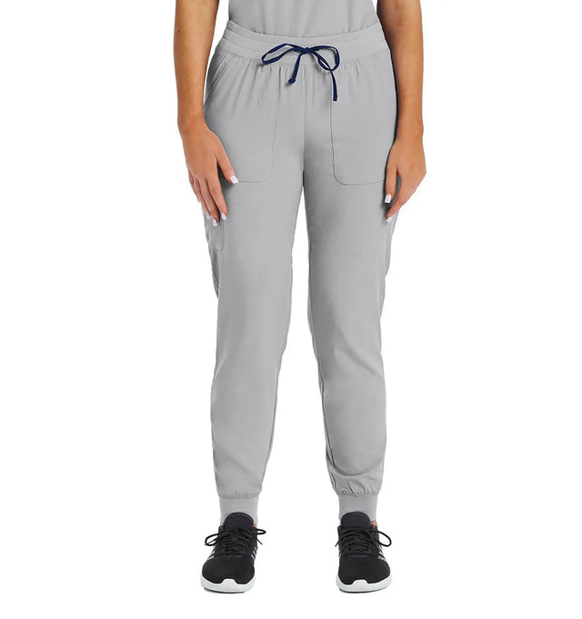 Knit Yoga Waistband Jogger Pant Quiet Grey