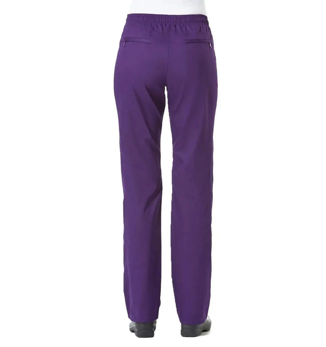 Sporty Mesh Panel Pant Egg Plant backside