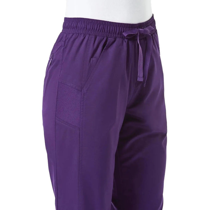 Sporty Mesh Panel Pant Waistband