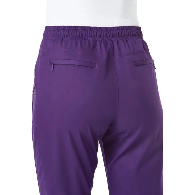 Sporty Mesh Panel Pant Backside Pocket