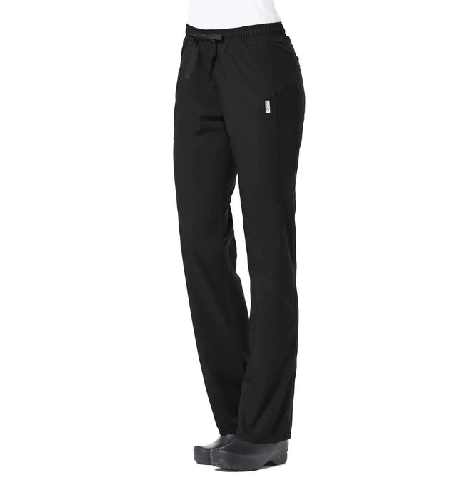 Sporty Mesh Panel Pant Black