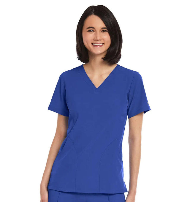 Maevn Women's V-neck Scrub Top Maevn