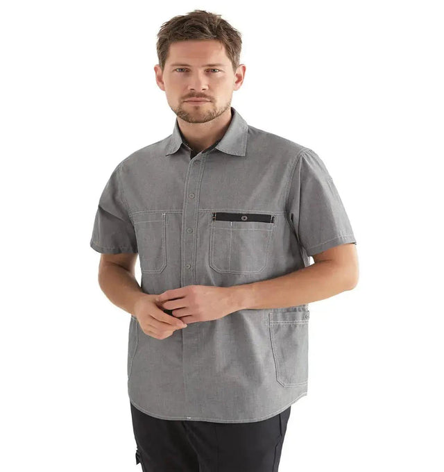 Kentaur Unisex Scrub Collared Shirt - Fiumara Medical