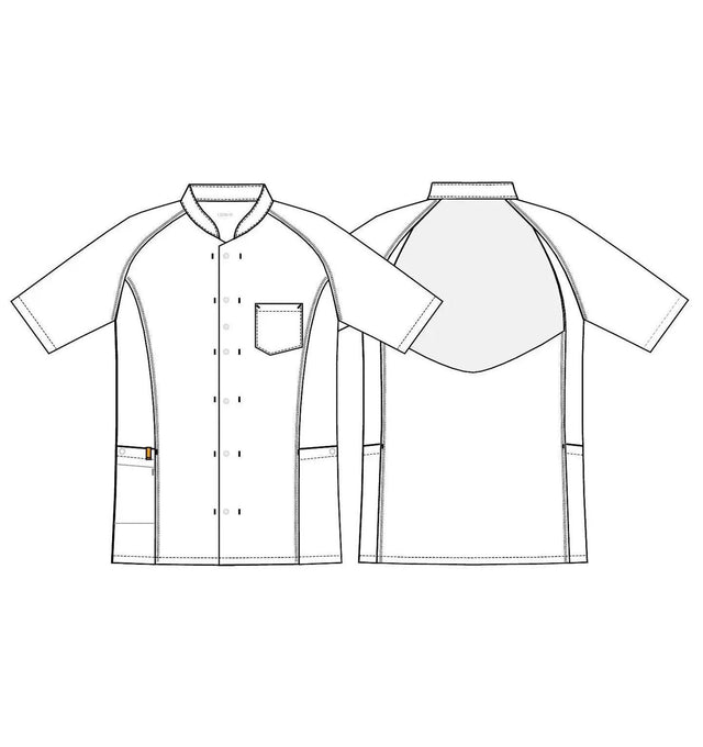 Kentaur Unisex Shirt Stand Up Collar Sketch