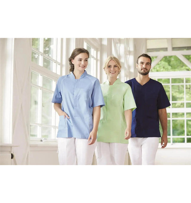 Kentaur Unisex Smock V-Neck Top- life style view 2