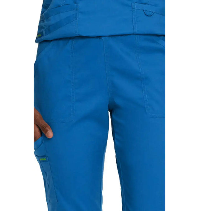 Landau ProFlex Women's Straight-Leg Cargo Scrub Pants 2042-Front Close view