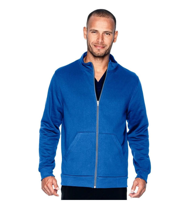 Urbane Performance Men's Warm-Up Scrub Jacket 9972 -New Royal
