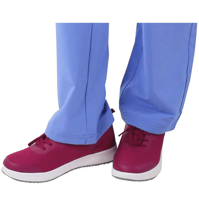 Sanita Concave Women's Fuchsia Medical Safety Sneaker - life style view