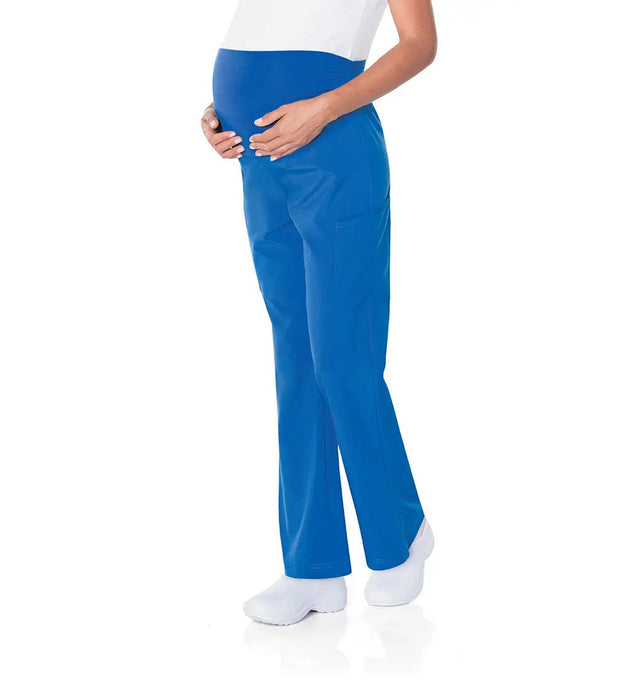 Landau ProFlex Women's Bootcut Maternity Scrub Pants 2399 -Royal-sideview