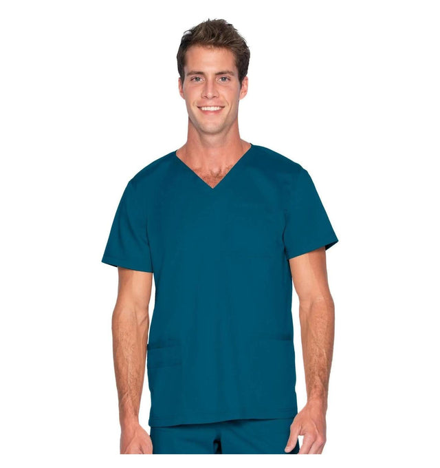 Landau ProFlex Men's 4-Pocket V-Neck Scrub Top - Fiumara Medical