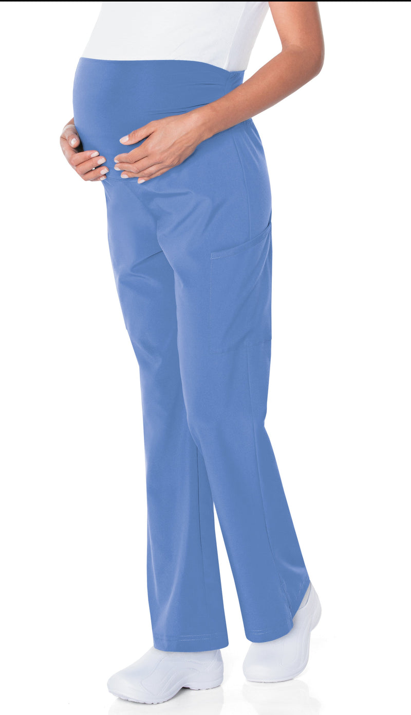 Landau ProFlex Women's Bootcut Maternity Scrub Pants 2399 -Ceil-sideview