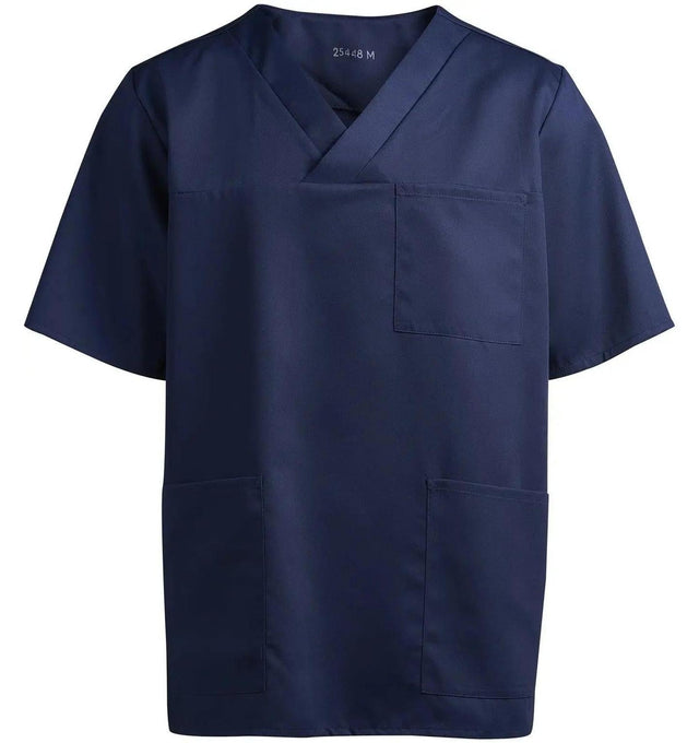 Kentaur Unisex Smock V-Neck Top Sailor Blue