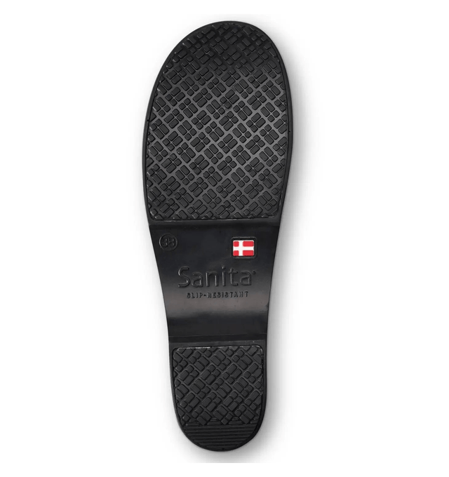 Sanita Addison Women's Cabrio Black Nursing Clog - Fiumara Medical