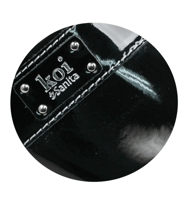 Sanita Lindsey Women's Patent Leather Nursing Clog - Fiumara Medical