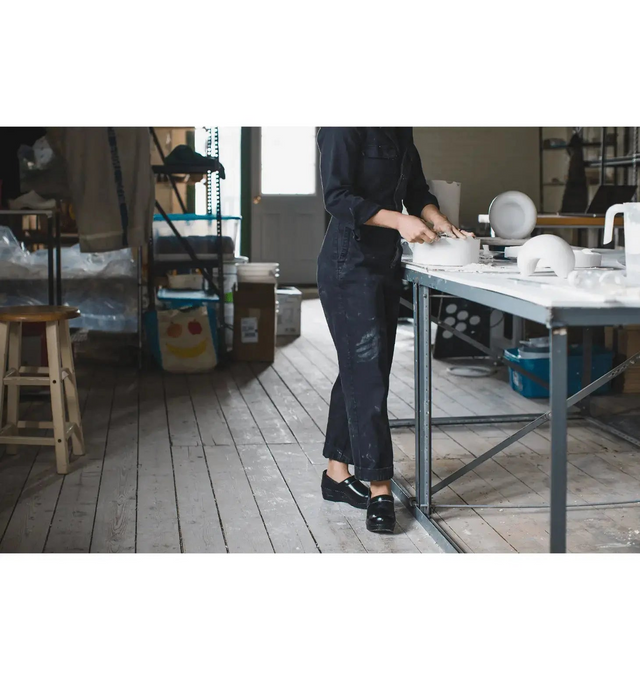 Sanita Women's Professional Patent Slip-Resistant Medical Clog - life style view 2