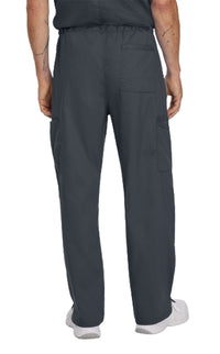 Landau ProFlex Unisex Straight-Leg Cargo Scrub Pants 2104-Graphite-Backview