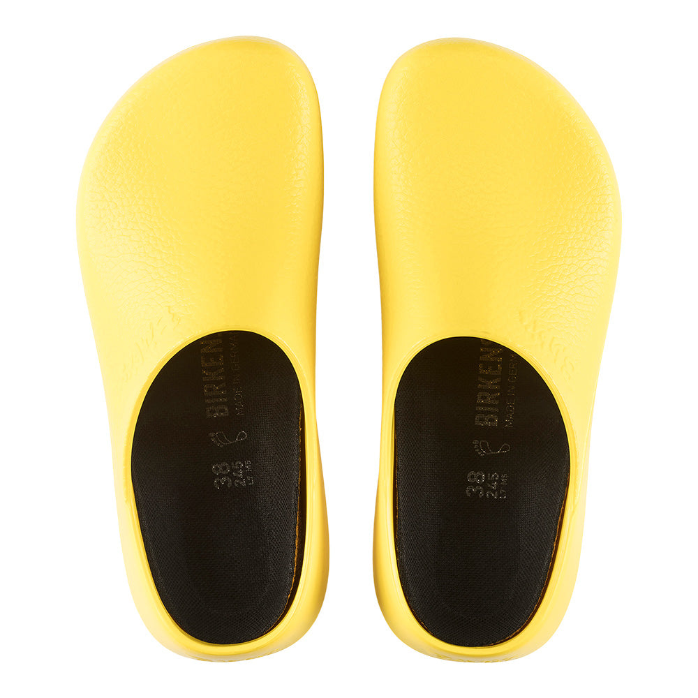 Birkenstock Super Birki Yellow Nursing Shoe - Top & Bottom