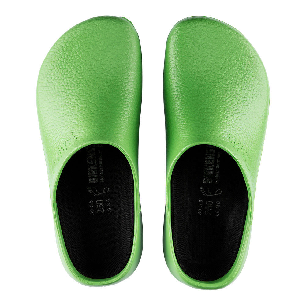 Birkenstock Super Birki Apple Green Nursing Shoe - Top & Bottom