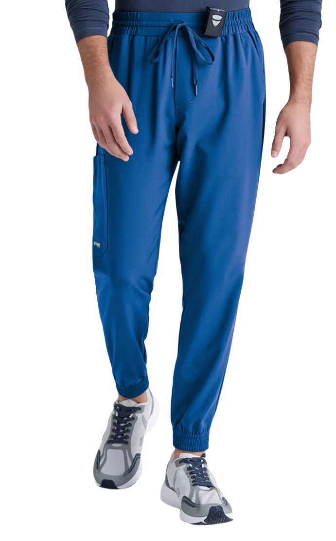 Grey's Anatomy™ Evolve by Barco 5-Pocket Elastic Jogger Pant-New Royal