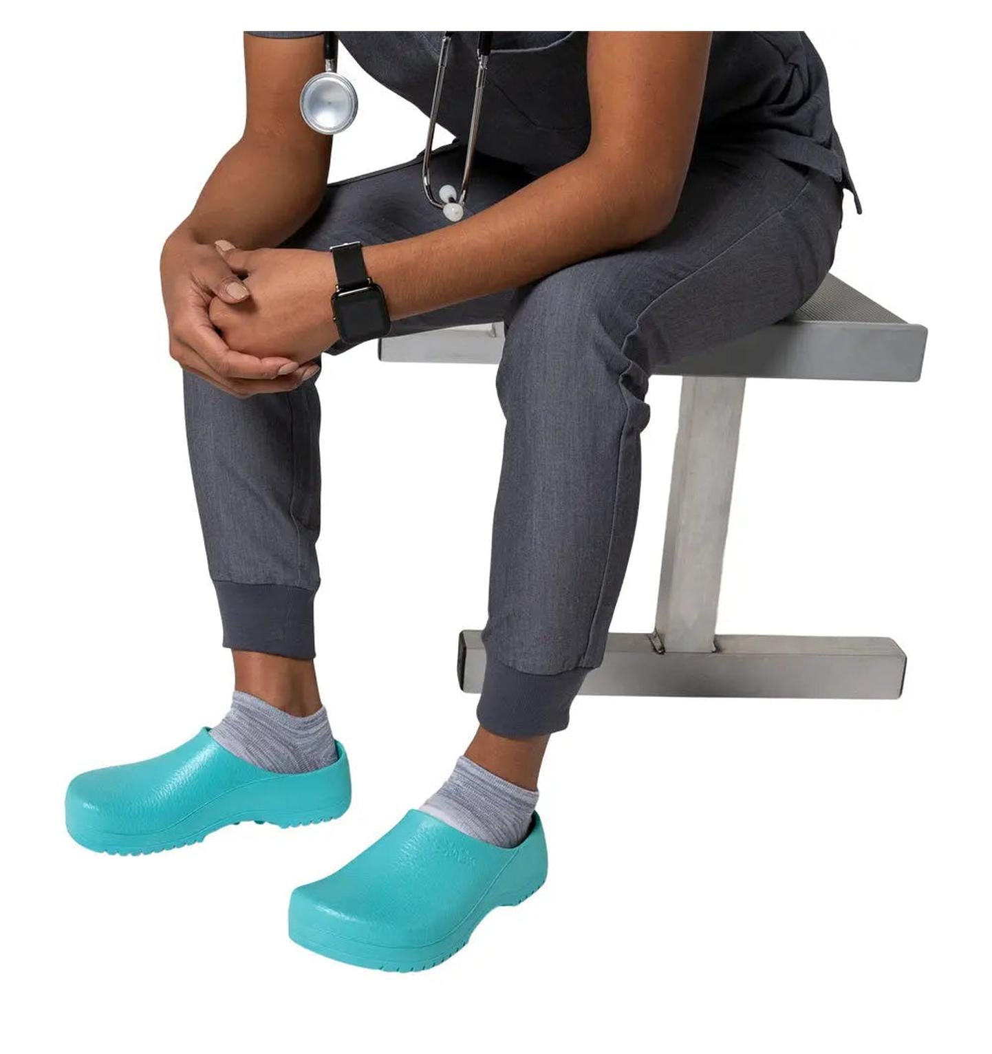 Birkenstock Super Birki Ciel Blue Nursing Shoe – Fiumara Medical