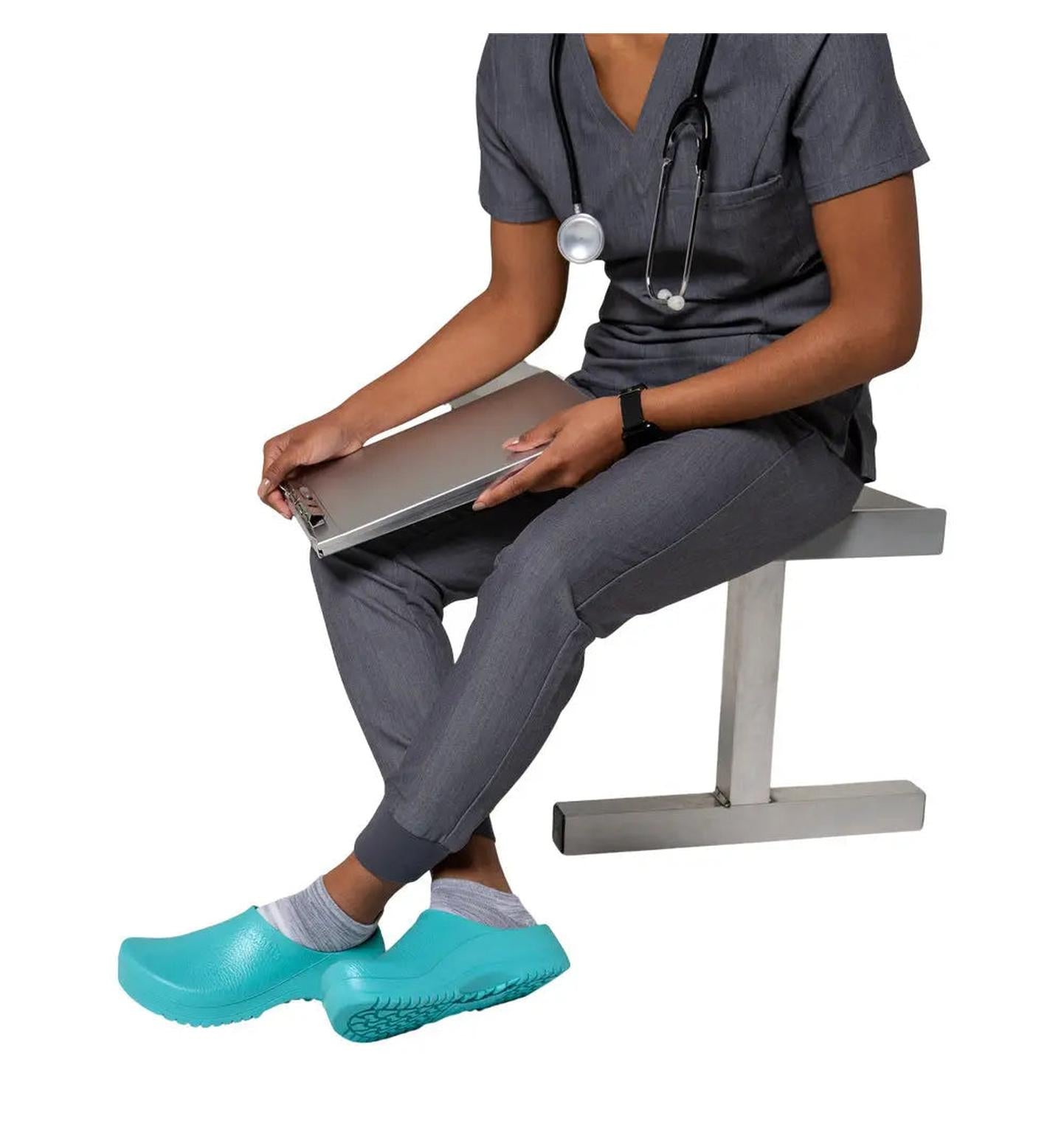Birkenstock Super Birki Ciel Blue Nursing Shoe – Fiumara Medical