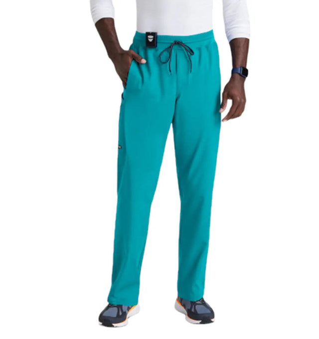 Barco M6PKT KNT WB SLM STRAIGHT PANT-TEAL