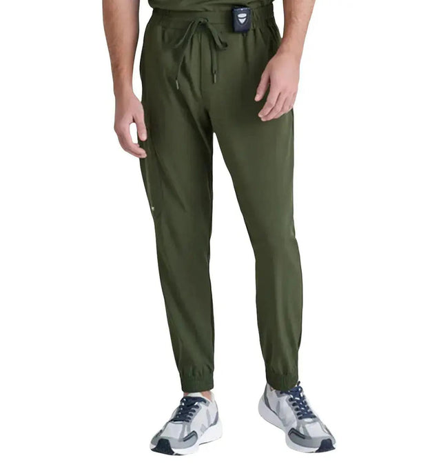 Grey's Anatomy™ Evolve by Barco 5-Pocket Elastic Jogger Pant-Short-Fern